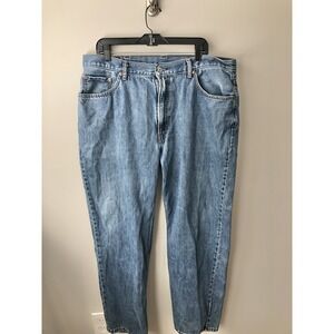 Men's Levi's 550 Relaxed Fit 40x32 Jeans Medium Wash 100% Cotton Fast Shipping